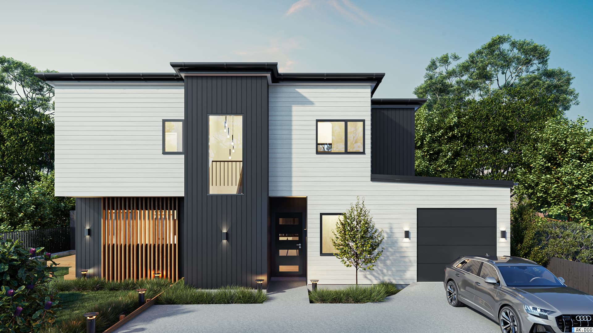 Onehunga — Monopitch roof