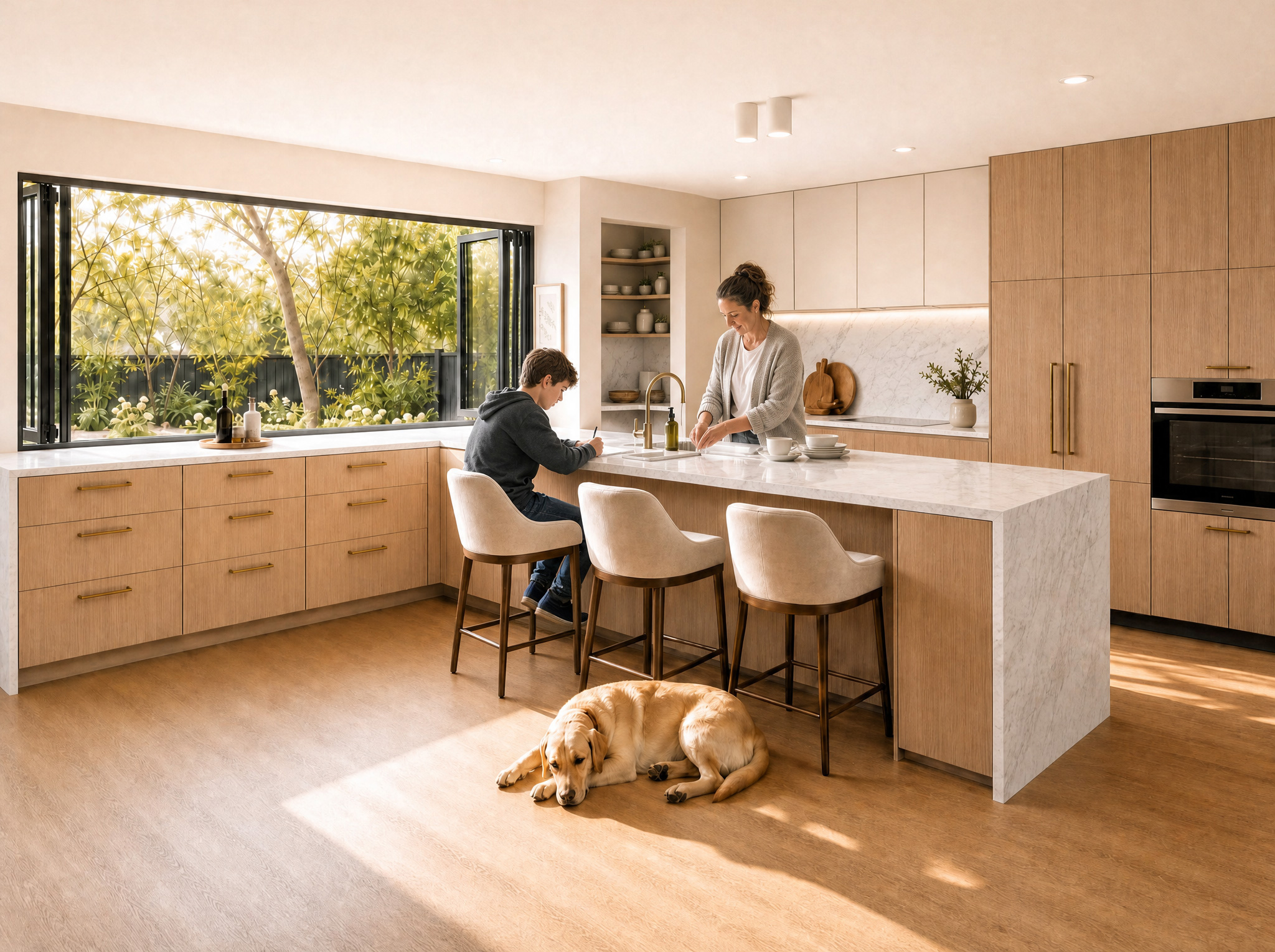 Modern Sentinel family kitchen