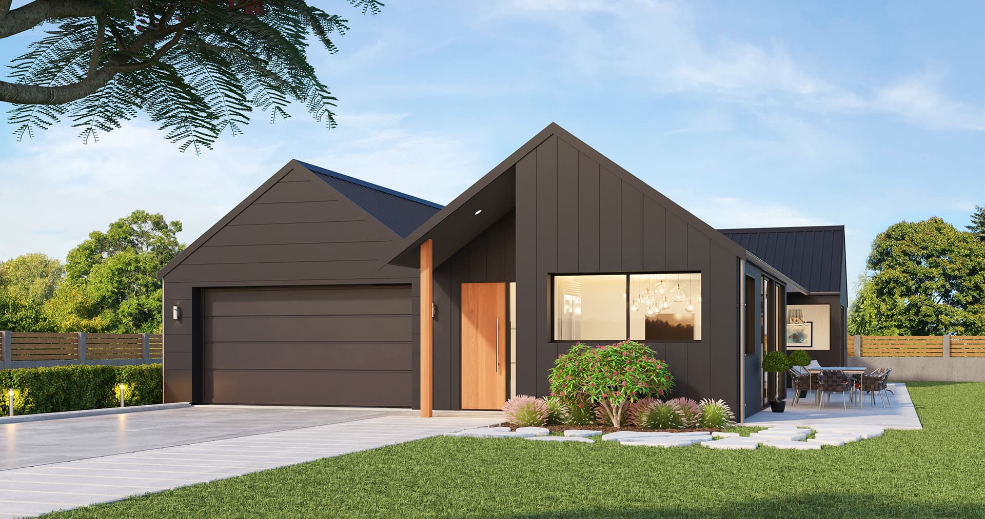 Moeraki — Monopitch roof