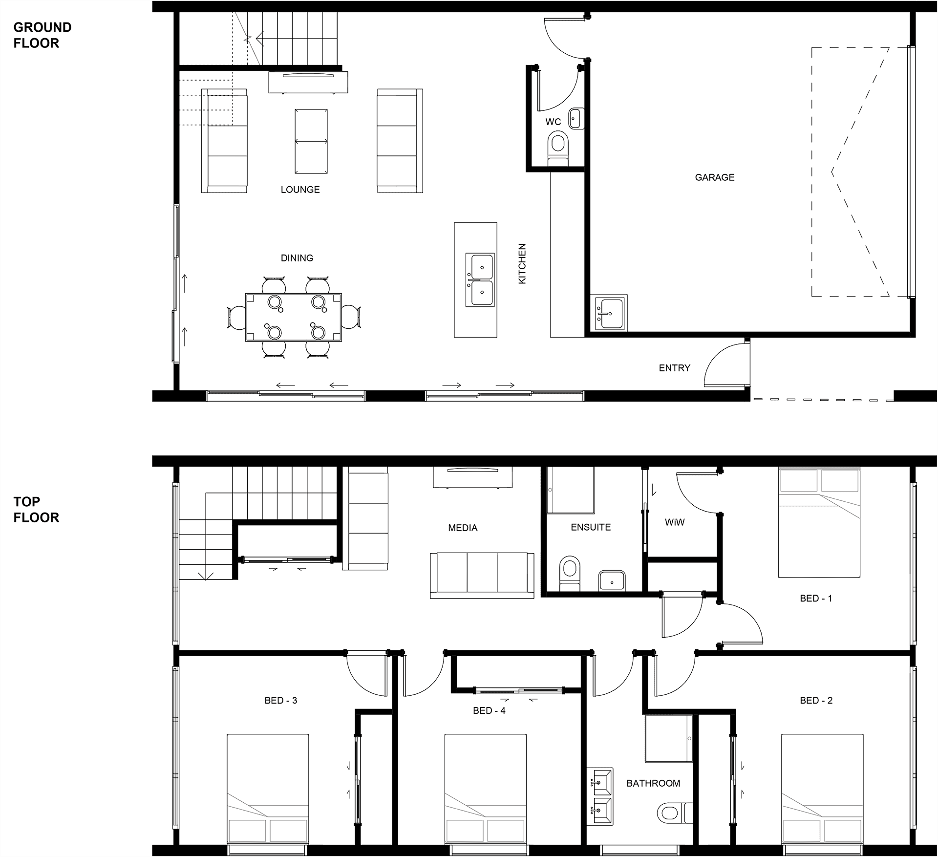 Tongariro floor plan