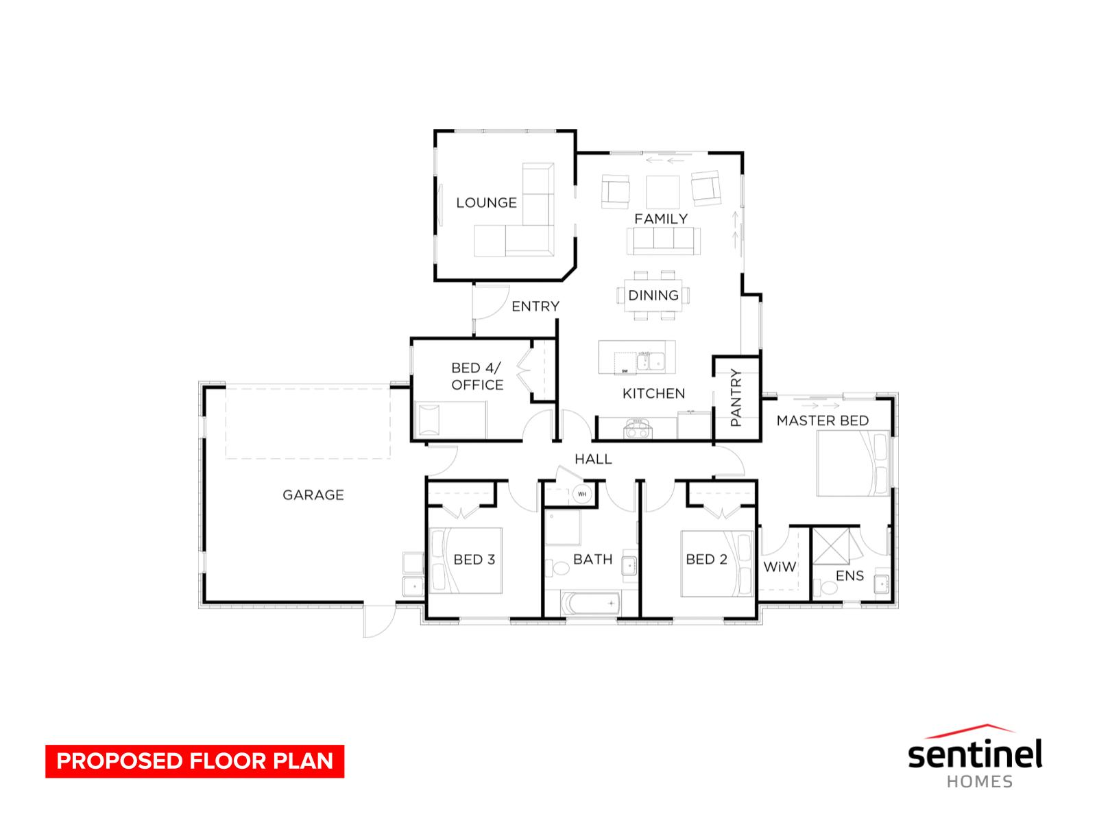 STUNNING VIEWS OF THE KAIPARA HARBOUR floor plan